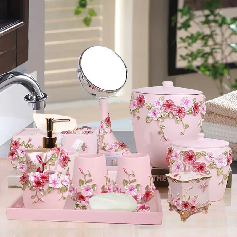 Wedding Bathroom Supply Kit - Beş parçalı Banyo Seti Avrupa Yıkama