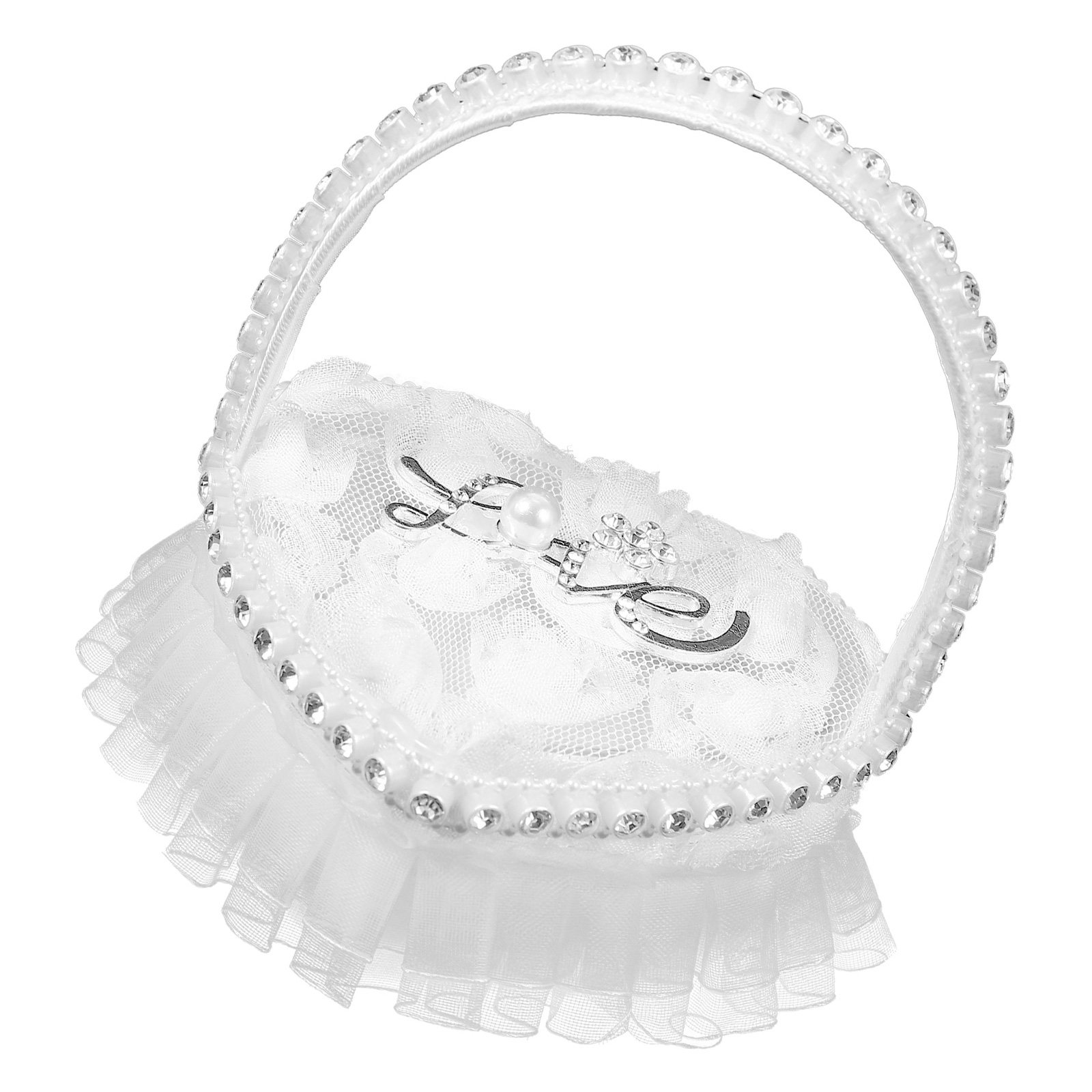 Ring Bearer Pillow - Yüzükler Gelin Yastığı Düğün Yatağı Kalp