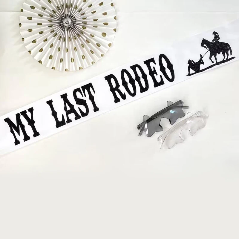 Bride Tribe Sash - Benim son Rodeo kanat batı Cowgirl