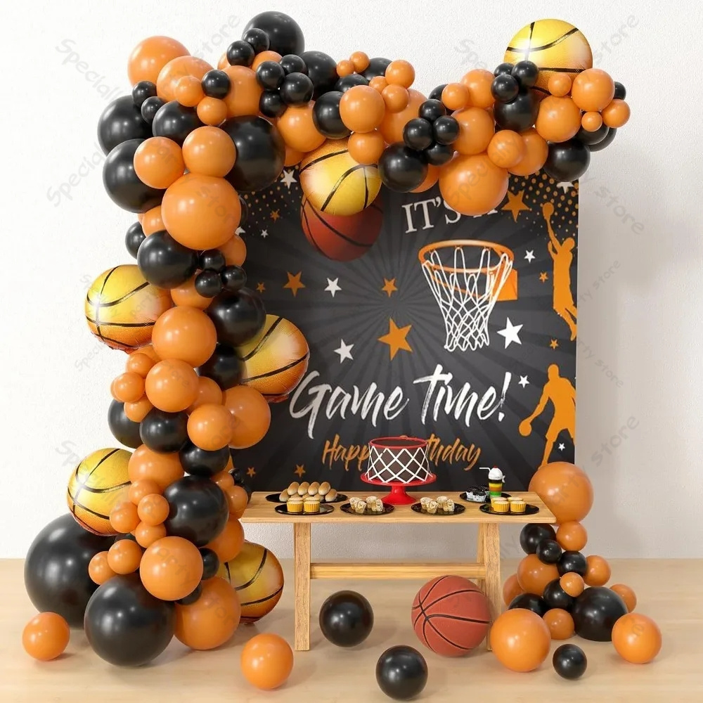 Wedding Day Supply Kit - 1 takım basketbol folyo balon çelenk