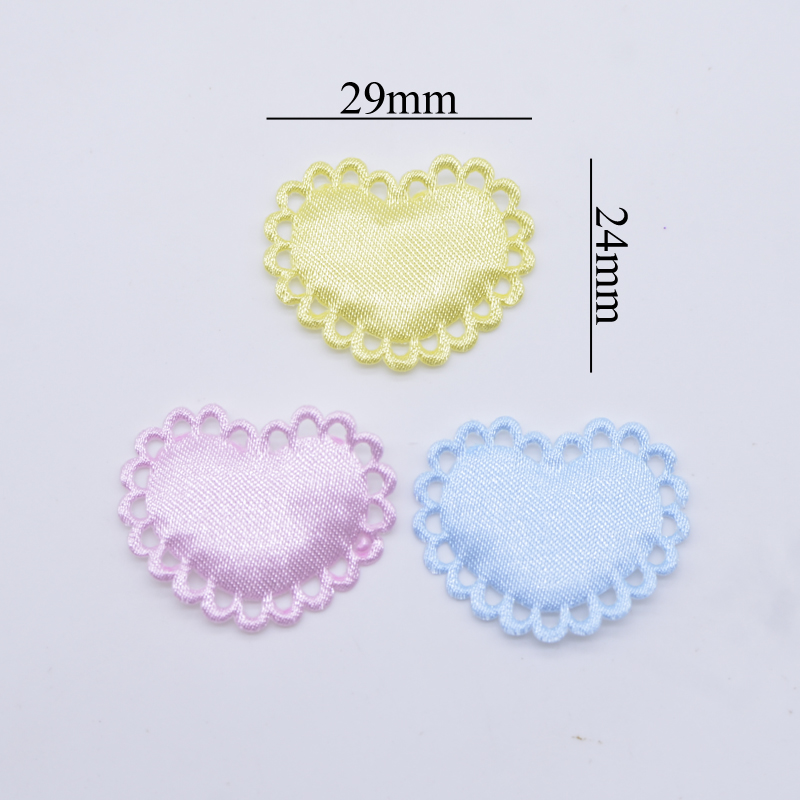 50 adet 29*24mm Kalp Kumaş Yas - Wedding Superstar incelemesi ve fiyatı