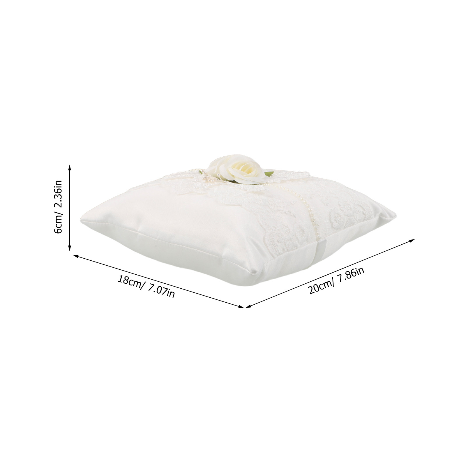 Düğün Dantel Yüzük Yastığı Bey - Ring Bearer Pillow incelemesi ve fiyatı