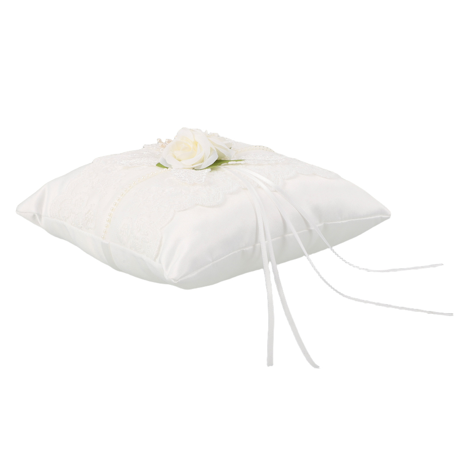 Düğün Dantel Yüzük Yastığı Bey - Ring Bearer Pillow incelemesi ve fiyatı
