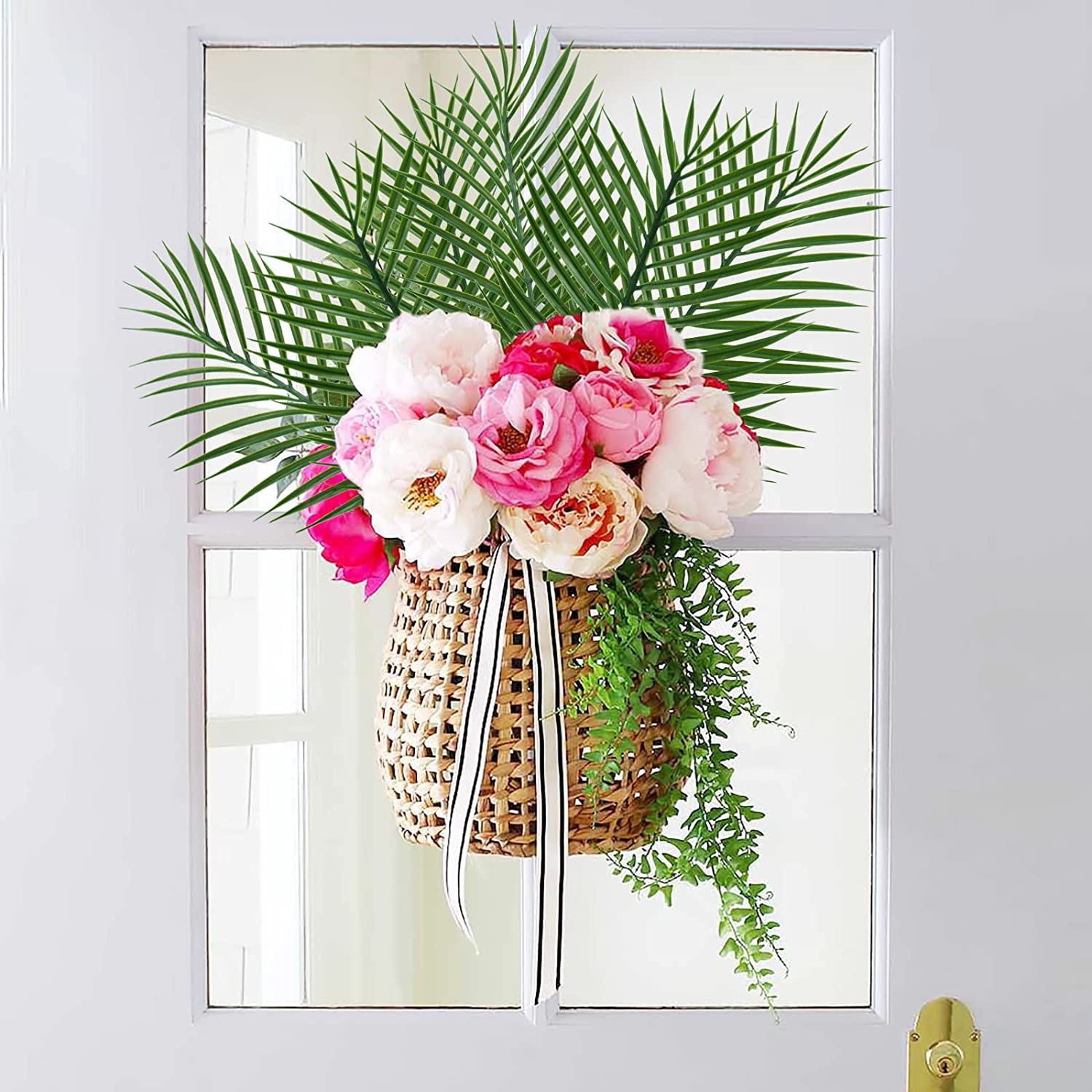 5 adet Altın Yapay Palmiye Yap - Flower Girl Basket incelemesi ve fiyatı