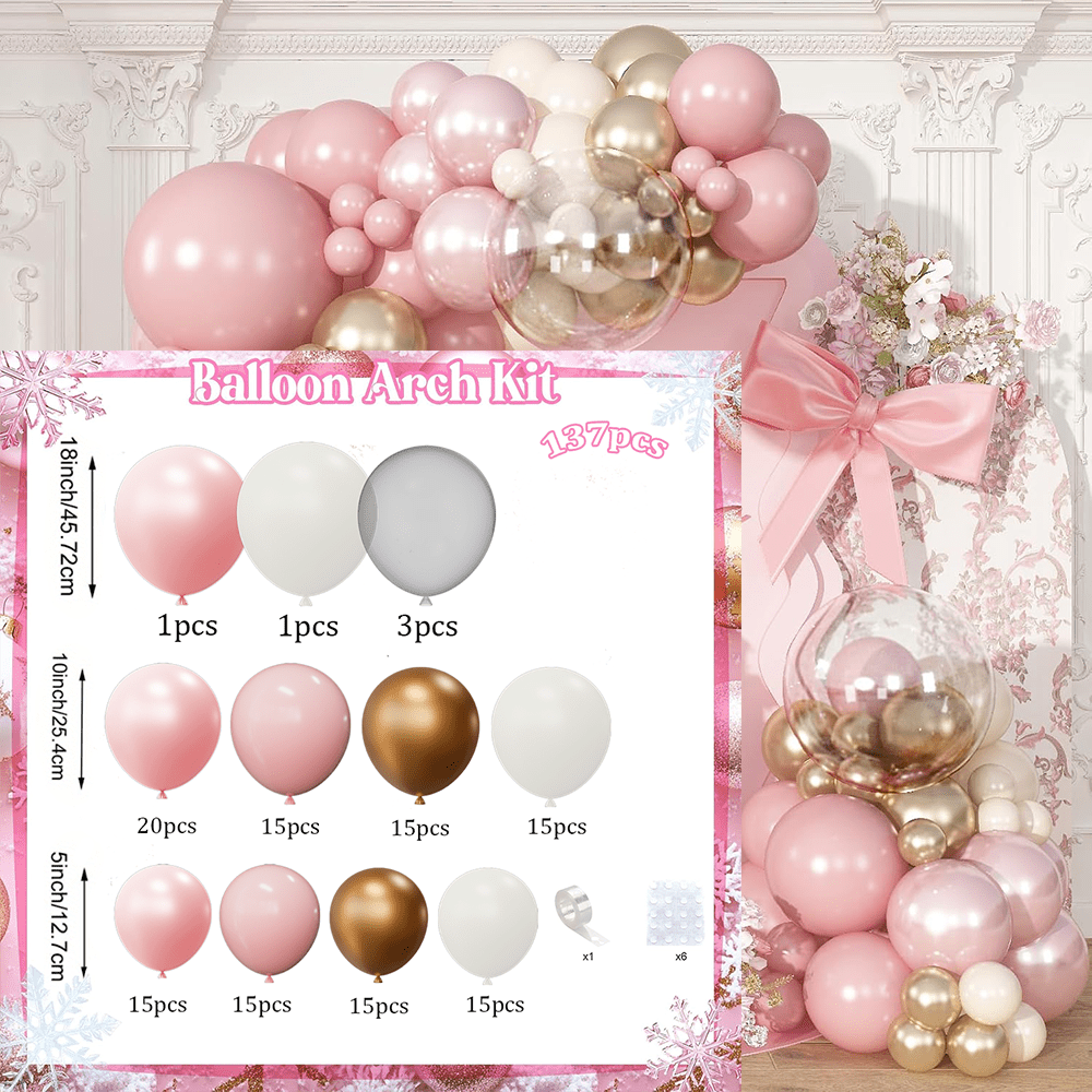 137 adet Vintage Pembe Gül Bey - Wedding Day Supply Kit incelemesi ve fiyatı