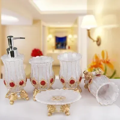 Banyo Aksesuarları Beş parçalı - Wedding Bathroom Supply Kit incelemesi ve fiyatı