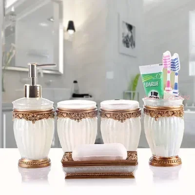 Banyo Aksesuarları Beş parçalı - Wedding Bathroom Supply Kit incelemesi ve fiyatı