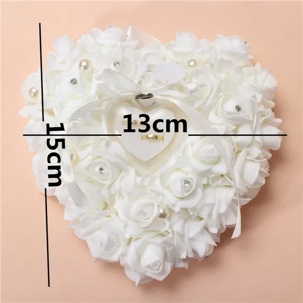 Beyaz Yüzük Taşıyıcı Yastık Ya - Ring Bearer Pillow incelemesi ve fiyatı