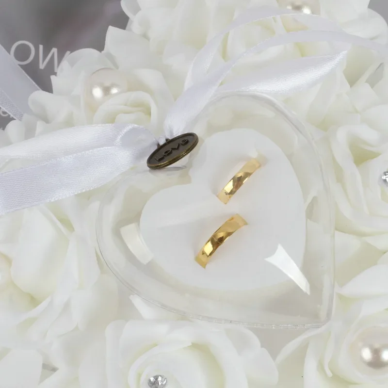 Beyaz Yüzük Taşıyıcı Yastık Ya - Ring Bearer Pillow incelemesi ve fiyatı