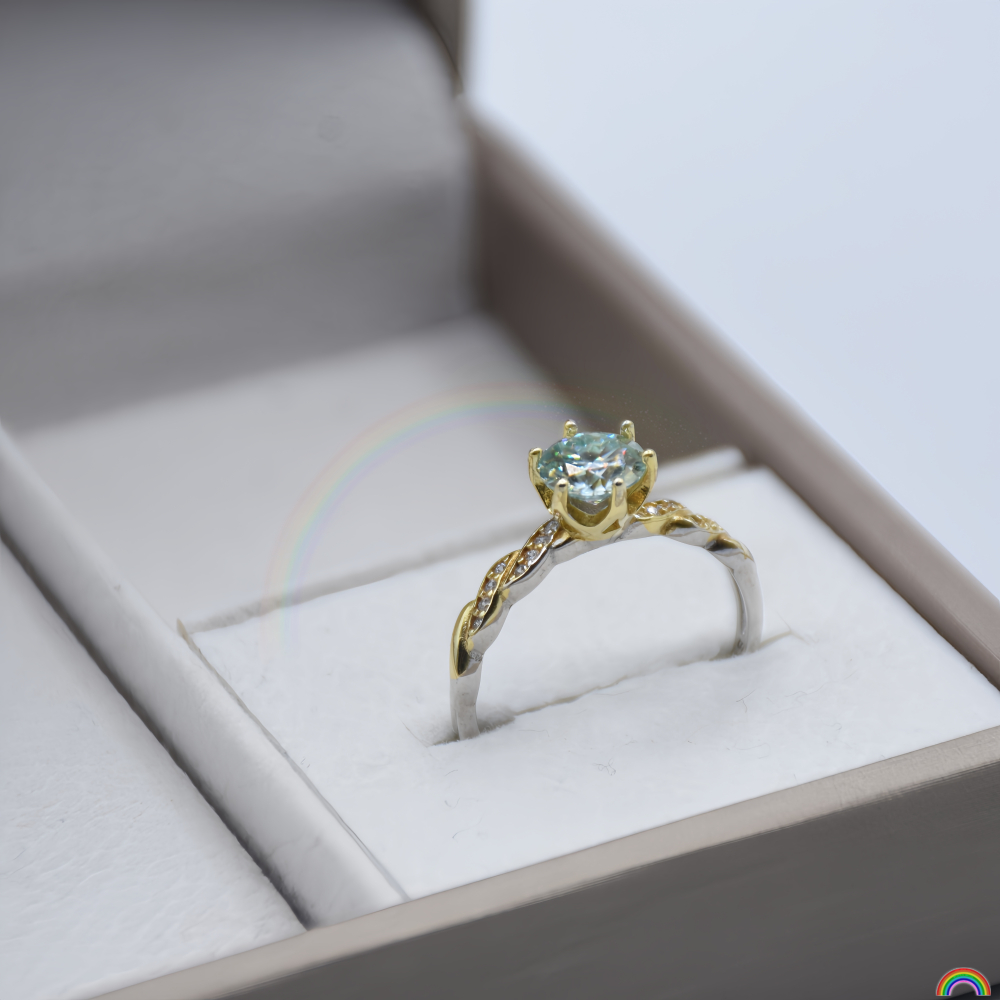 S925 gümüş kakmalı mozanit pır - Wedding Superstar incelemesi ve fiyatı