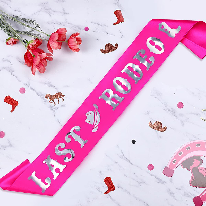 1 adet son Rodeo kanat Bachelo - Bride Tribe Sash incelemesi ve fiyatı