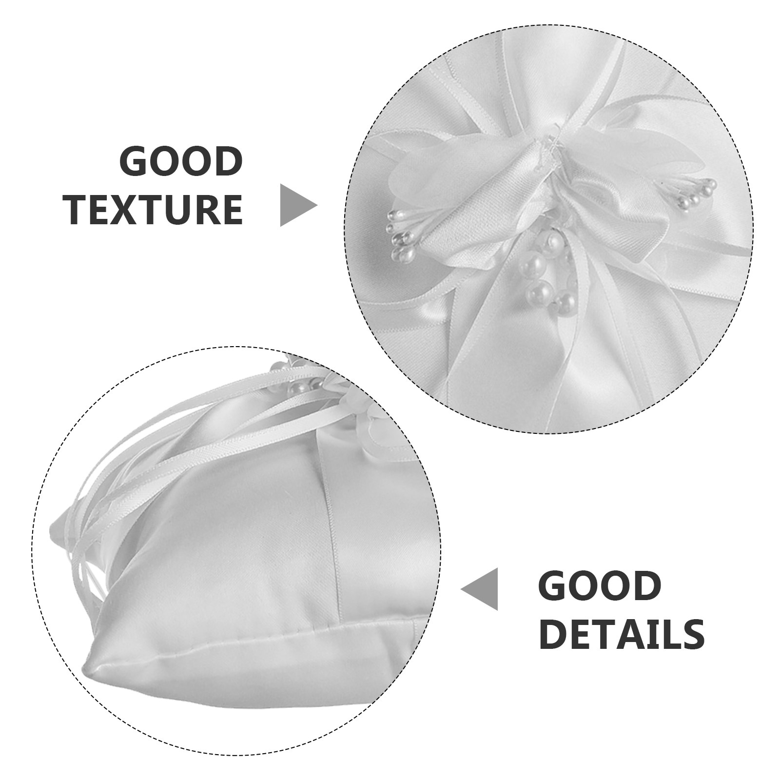 İnci Çiçekli Düğün Yüzük Minde - Ring Bearer Pillow incelemesi ve fiyatı