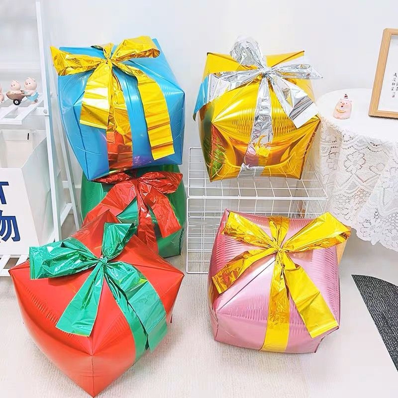 22 inç Kare 4D Noel Hediye Kut - Wedding Supply Shops incelemesi ve fiyatı