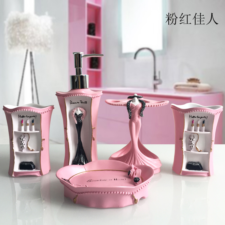 5 adet moda banyo malzemeleri  - Wedding Bathroom Supply Kit incelemesi ve fiyatı