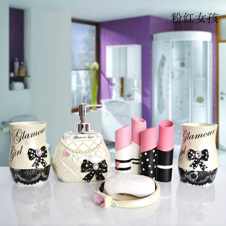 5 adet moda banyo malzemeleri  - Wedding Bathroom Supply Kit incelemesi ve fiyatı