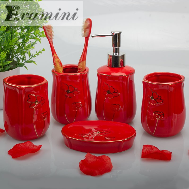 Beyaz Seramik Banyo Malzemeler - Wedding Bathroom Supply Kit incelemesi ve fiyatı